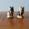 Satin Crystals Tigers Eye Cat 1" Miniature Animal Double