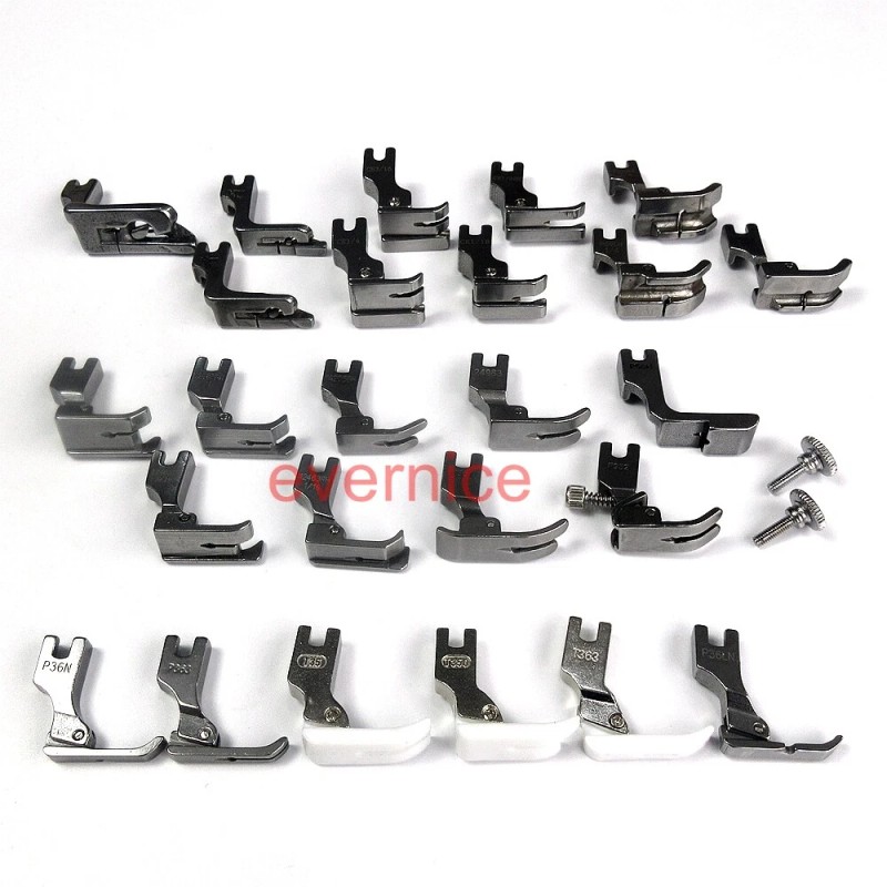 EVERNICE 25 PRESSER FOOT SET for JUKI TL98 CONSEW 210
