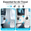2025 Bluetooth 5.4 Transmitter Receiver, 2-in-1 Wireless Audio Adapter for