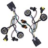 2 arnés de cableado para faros delanteros compatibles con Chevy