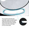 Juego de 2 Almohadillas para Orejas de Mouse con Bordes