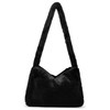 KPX Fuzzy Tote Bag Y2K Fluffy Shoulder Bag Women Furry