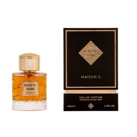 Maison G Heavens' Share Eau de Parfum Spray, Inspired By K Angel's Share, Long Lasting Perfume for Unisex, Luxury Fragrance from UAE - 3.4 fl oz (100ml)
