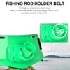 Boat Rock Fishing Rod Pole Holder Adjustable Waist Fighting Belt