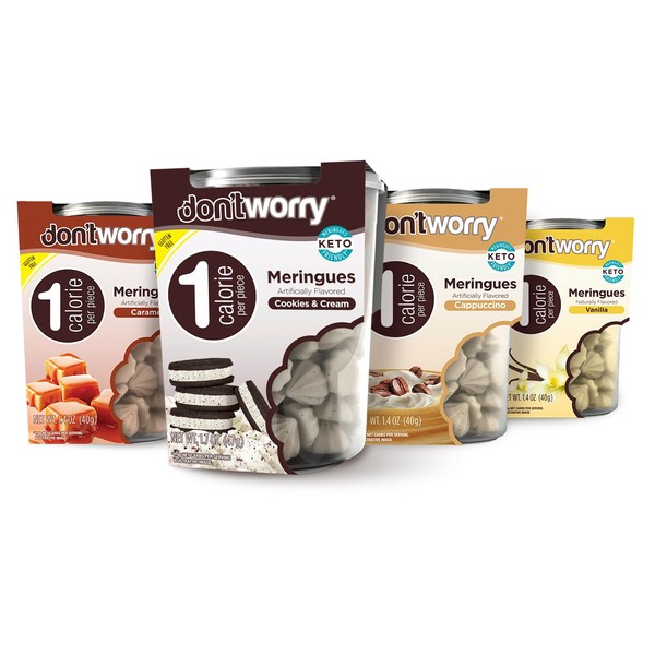 Don't Worry Keto Friendly Meringue Cookies - Caramel, Cookies and