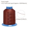 Kozelo Polyester Sewing Thread -[0.32mm (210D/3) x 1312 Yards] Extra