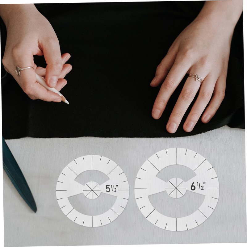 COHEALI Acrylic Quilting Ruler Set Pcs Patchwork Ruler Templates Markings