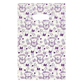 Playful Button Pattern Die-cut Handle Bag 17x27cm Pack of 100