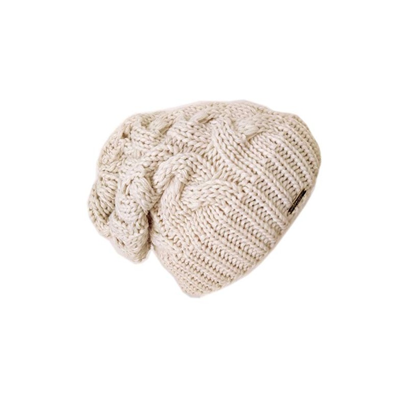Frost Warm Chunky Soft Slouchy Beanie Cable Knit Skully Hat