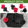 Rebvugr 4PCS Car Battery Terminal Cover, Battery Terminal Protector, Batteries