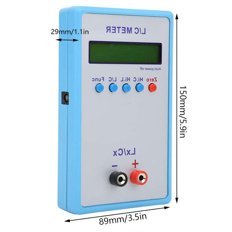 LCR Meter Inductance Capacity Meter Hand L/C Meter Electric ABS
