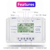 OOYCYOO 30A MPPT Solar Charge Controller 30A 12V/24V Automatic Voltage