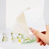 Chisafly Alphabet Small Initial Gold Nail Stickers Block Script Silver