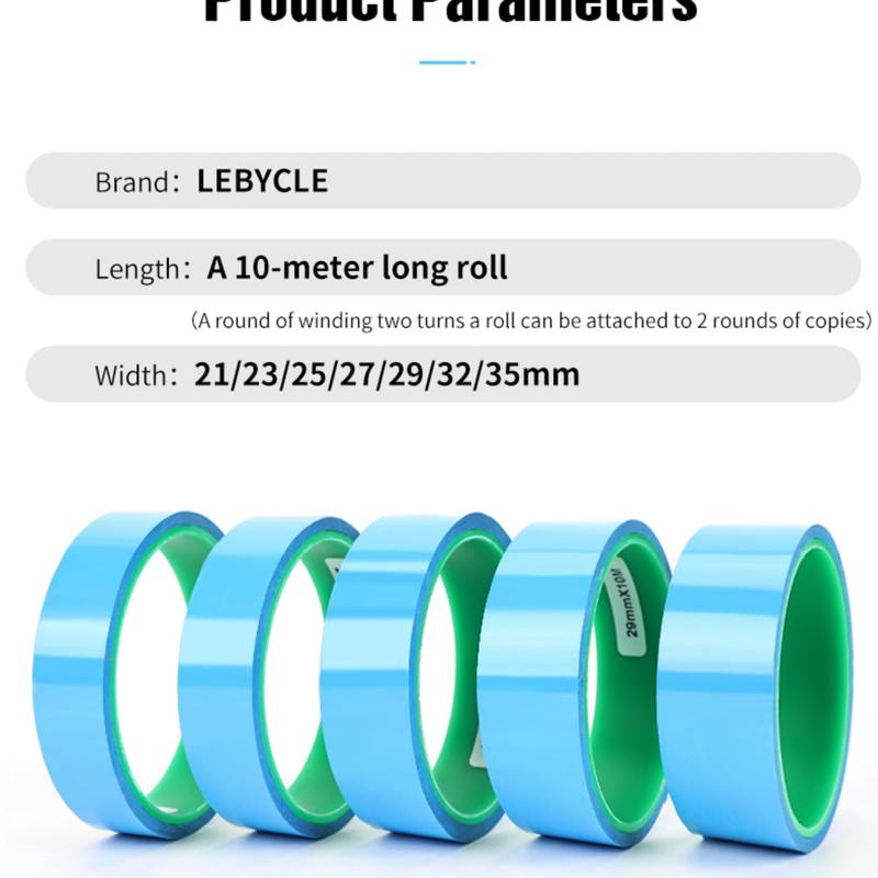 Phidinova Tubeless Rim Tape for MTB and Road Bikes, 700C,
