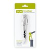 True Fabrications 2228 TF Doubled Hinged Corkscrew, White, Small