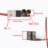 GORCWAN 1:10 RC Car Simulation Exhaust Pipe Metal Tail Throat