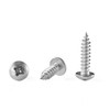 GOHODOMINO #4 x 3/4" Wood Screw 100Pcs Truss Head Phillips