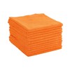 Dri Professional Extra-Thick Microfiber Cleaning Cloth 12 Pack Orange (16IN