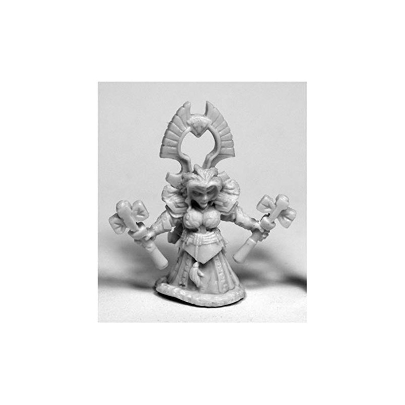 Reaper Miniatures Gwyddis, Dwarf Valkyrie #77481 Bones Unpainted Plastic Figure