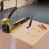 BANLICALI Carton Stapler, Metal Hand Carton Stapler with 100 Pcs