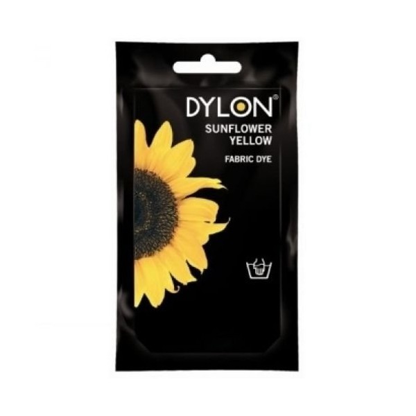 DYLON Sunflower Yellow Fabric Hand Dye 50g x 4