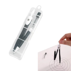 Doyime Compass, Precision Compass, For Drafting, Compass Set, School Supplies, Drawing Tools, Drawing, Student Exams, Geometry, Middle School Students, Office Supplies, Storage Case, Refill Included,