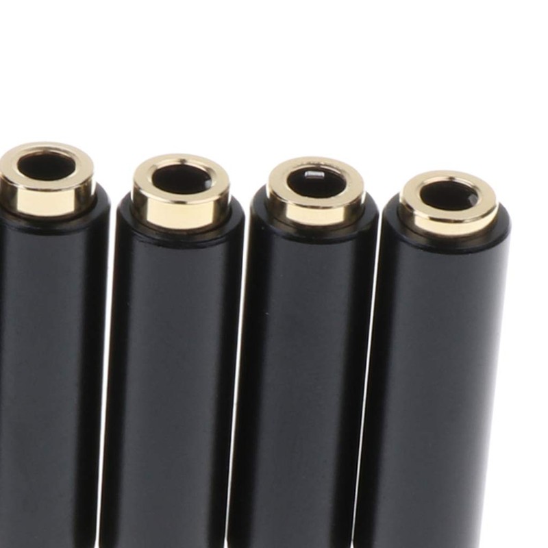 B Baosity 5pcs 3.5mm Female 4 Pole Earphone Connector DIY