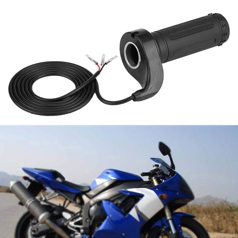 KIMISS Motorcycle Accelerator, Universal Electric Scooter Speed Throttle Grip with