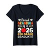 Womens Proud Grandma Of A 2026 6th Grade Graduate Graduation