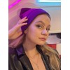 Beanie Hat Plain Purple Soft Comfortable Casual for Men Women