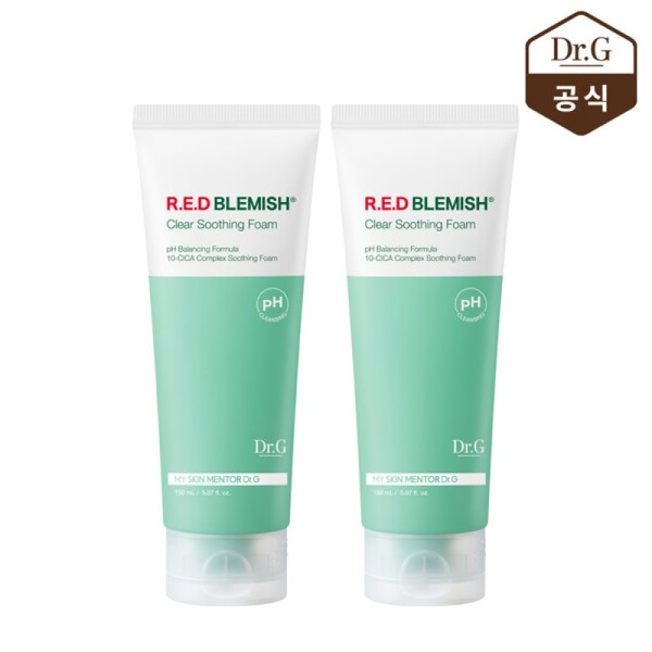  Dr.G Mildly Acidic Red Blemish Clear Soothing Foam 150ml