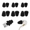 6 Pairs Triple Flange Compatible with Shure SE215 Pro Ear