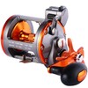 Sougayilang Line Counter Trolling Reel Conventional Level Wind Fishing Reel-Thunder