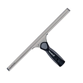 FenWi Window Squeegee with Rubber Lip 35 cm Wide / Shower Squeegee / Squeegee with Stainless Steel Squeegee as Glass Squeegee for Window Cleaning