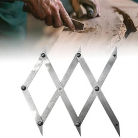 3/7/12 Point Center Finder Tool Upgraded-Picket Master Pro Woodworking Measurement Kit with Adjustable Arms, for Precise Measurements, Woodworking Center Finder Marking Tool, Center Point Finder.(3 Po