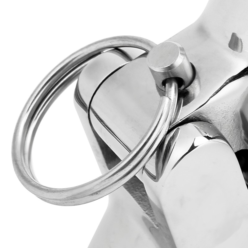 Marine Boat Pipe Connector Stainless Steel Folding Swivel Coupling Tube