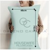 Plain Dyed Housewife Pillow Cases 2 Pack - (74 x