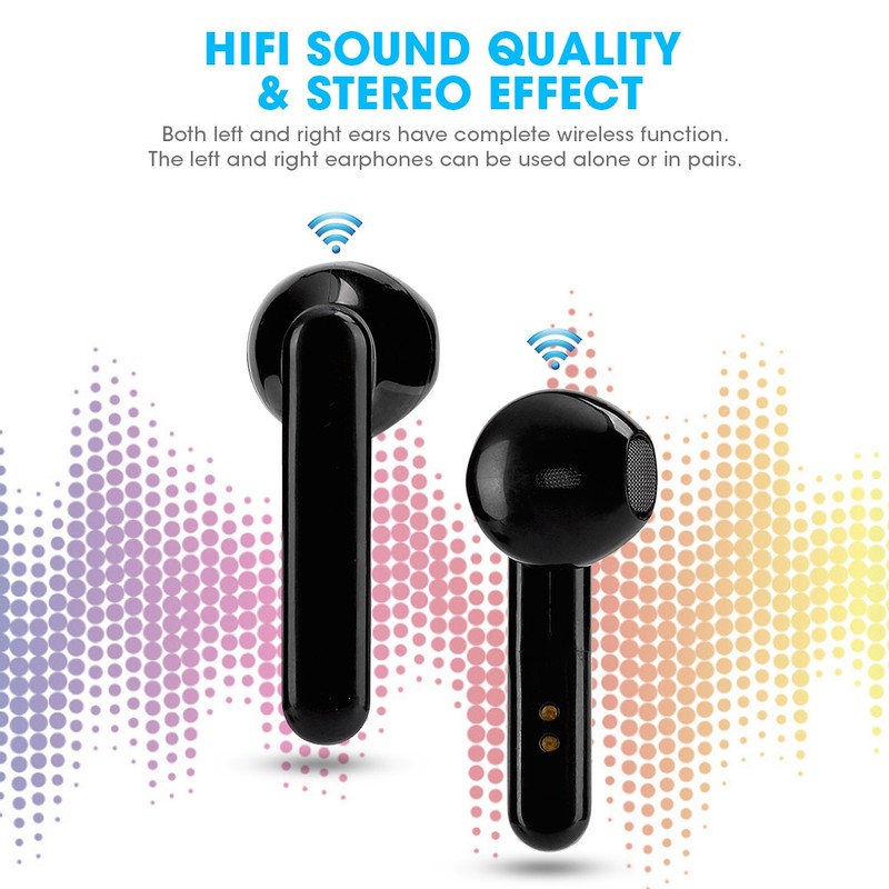 Ultralight TWS Wireless Earphones Bluetooth Headset Call Report Earbuds Mega