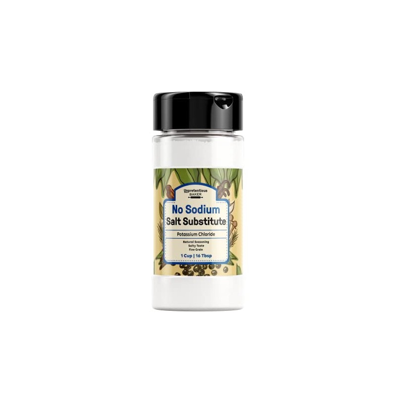 No Sodium Salt Substitute By Unpretentious Baker, 1 Cup, Potassium