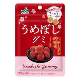 Montoile JA Wakayama Umeboshi Gummy, 1.3 oz (36 g) x 10 Bags