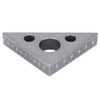 Cuadrados de carpintería, regla triangular, aleación de aluminio, calibre de