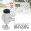 RV Water Valve Kit Leak Resistance Plastic 385314349 Camper Toilet