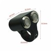 RAYANA Motorcycle Handlebar Switch 7/8" 22mm Aluminum Alloy Push Button
