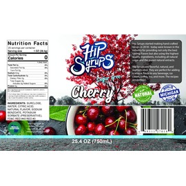 (Sugar Free) Cherry Hip Syrups 750ml