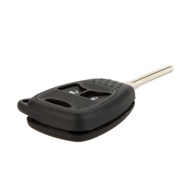 KATUR 3 Buttons Car Key Case for Chrysler Dodge Uncut Blade Blank Car Key Shell Remote Key Case Car Cover Replacement Fob