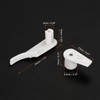 PATIKIL 3mm Lamp Shade Clips for Ceiling Flush Mount, 15