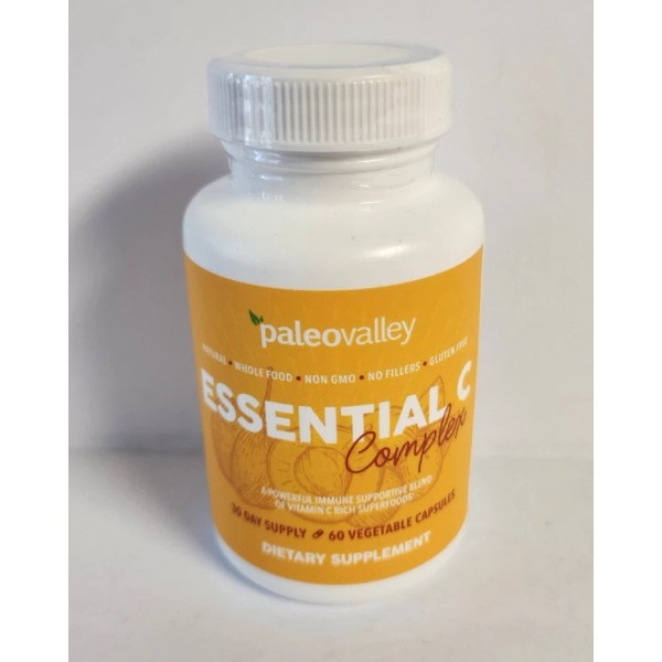 Paleovalley Paleo Valley Essential C Complex 60 Capsules 30 Day