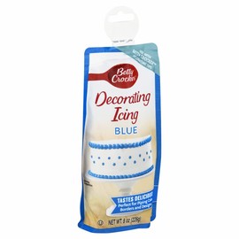 Betty Crocker Blue Decorating Icing Pouch 8 oz (Pack of 6)