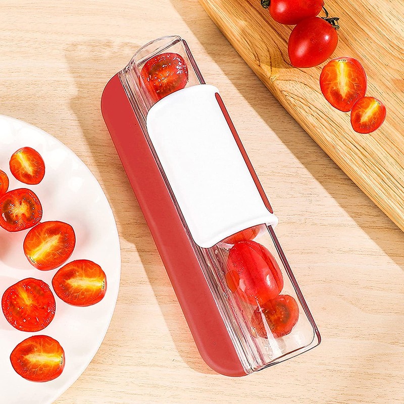 LATRAT Cutting Cherry Tomatoes Grapes Tomatoes Fruit Kitchen Decoration Kitchen