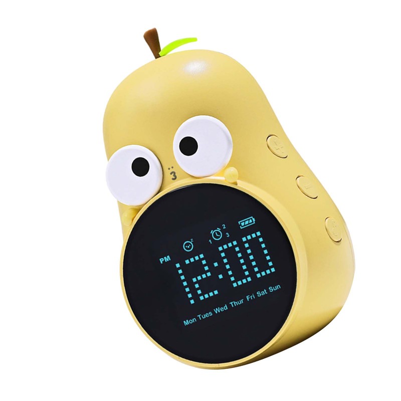 Pear Wake Up Alarm Clock Cartoon Cute Cartoon Children Kids